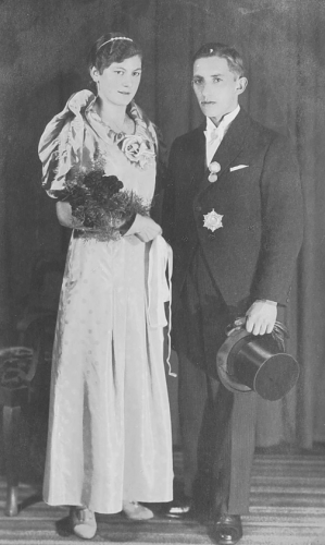 1935 Königspaar - Josef Schmitz und Elisabeth Pelzer (St.-Aloysius)