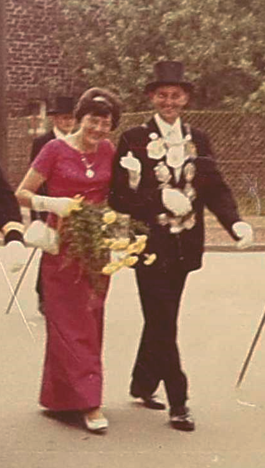 1966 Königspaar - Gerhard und Maria Laumen