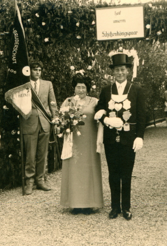 1970 Königspaar - Anton und Josefine Pelzer
