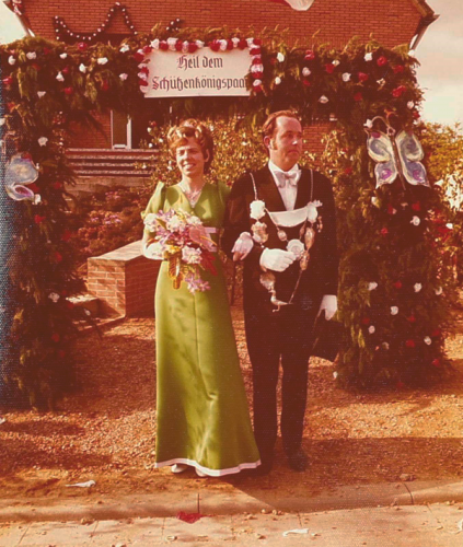 1974 Königspaar - Herbert und Therese Falter