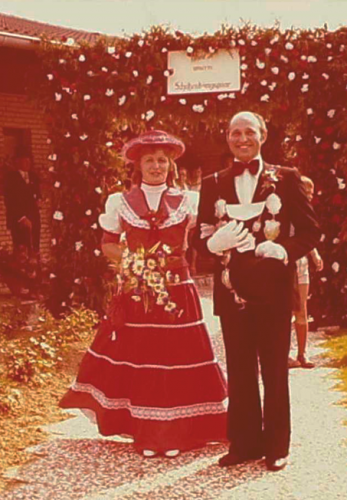 1976 Königspaar - Richard und Anneliese Laumen