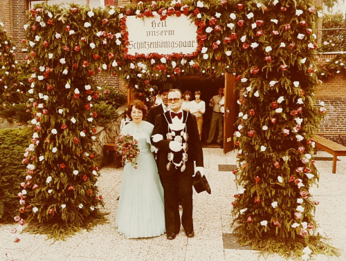 1980 Königspaar - Josef und Mathilde Frenken