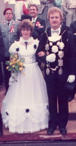1984 Königspaar - Josef und Brigitte von der Lieck