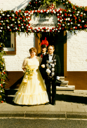 1985 Königspaar - Leo und Kaethe Schmitz