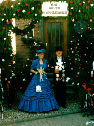 1986 Königspaar - Jürgen und Jutta Seemann