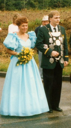 1987 Königspaar - Guido und Trude Leinders