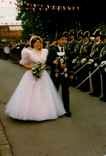 1990 Königspaar - Klaus Nolten und Andrea Tholen