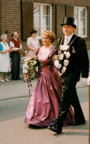 1993 Königspaar - Franz-Josef Kueppers und Birgit Schmitz