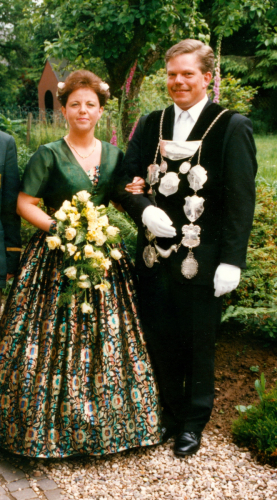 1995 Königspaar - Manfred und Monika Schmitz