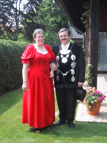 2003 Königspaar - Bernhard und Helga Beythen