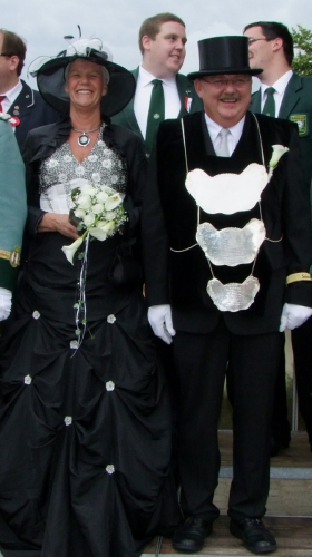 2011 Königspaar - Fritz und Anette van de Port
